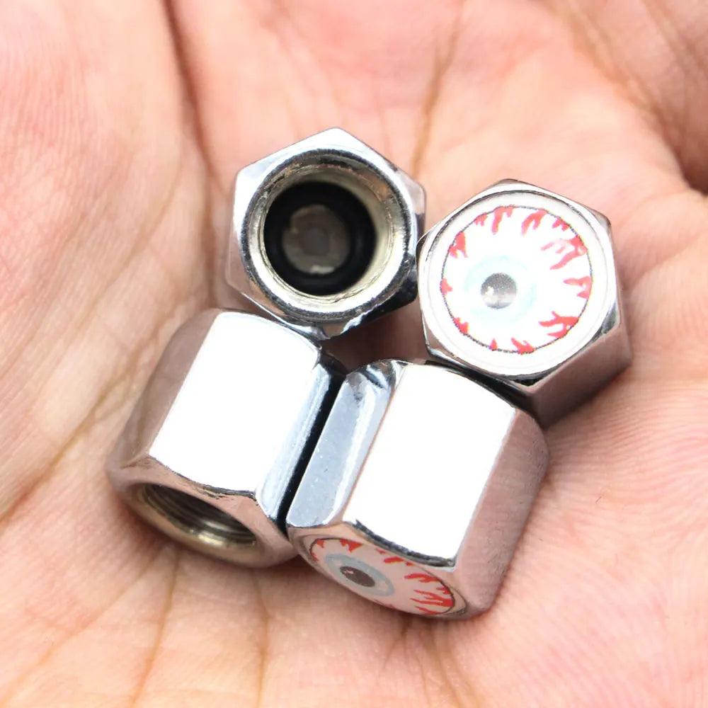 Bouchon de valve de roue oeil