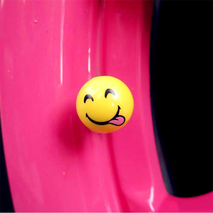 Bouchon de valve de roue smiley